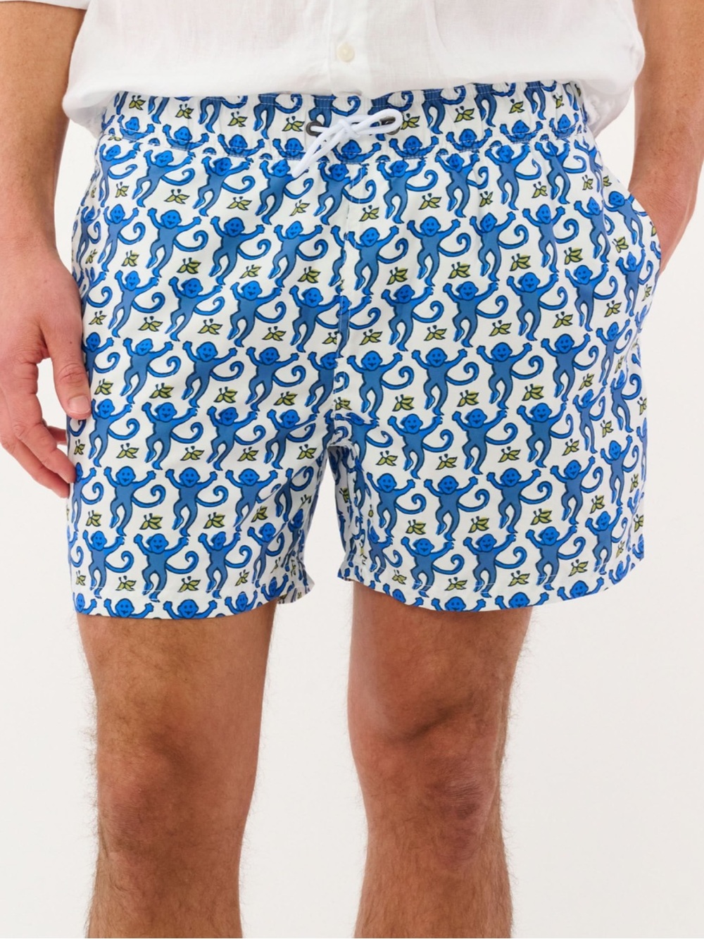 Roller Rabbit Men’s Monkey Swim Trunk